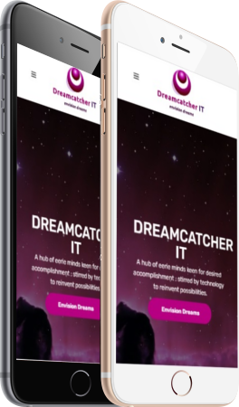 Responsive Dreamcatcher IT Website
